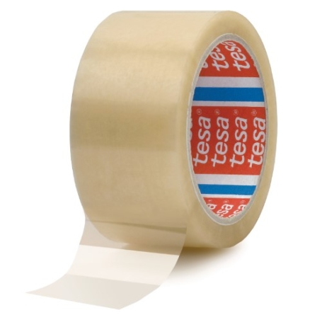 tesa 64044 PP verpakkingstape extra heavy (85µm) 50mm x 66 meter Transparant